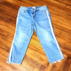 Lane Bryant Flex Magic Waistband HighRise Straight 14 Rhinestones